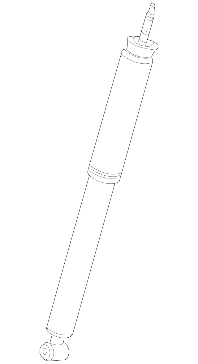 1713260300 - Suspension: Shock for Mercedes-Benz Image