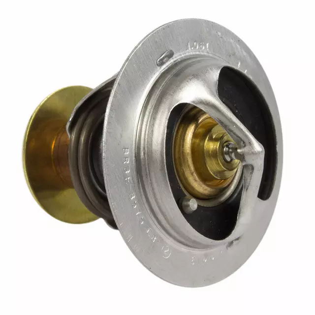BR3Z8575F - Cooling System: Thermostat for Ford: Bronco, Edge, F-150, Fusion, Ranger | Lincoln: Continental, MKX, MKZ, Nautilus Image