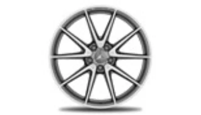 23140118007X21 - : Wheel AMG 5-Twin-Spoke 48.3 Cm (19 Inch) for Mercedes-Benz Image