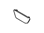 AA8Z7440726AA - Body: Lower Gate Trim Insert for FORD Image