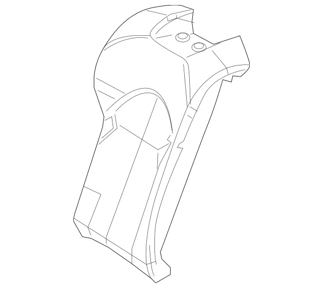 2099200216 - Body: Seat Back Pad for Mercedes-Benz Image