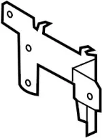 284526HH0A - Body: Lower Bracket for INFINITI: Q50 Image