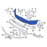 LB3Z17757BAPTM - Body: 2019-2023 Ford Ranger - Bumper for Ford: Ranger Image