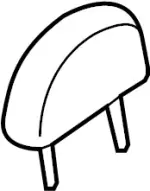86400AC80A - : Headrest for Infiniti Image