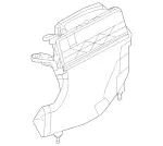 6420903901 - : Damping Air Filter for Mercedes-Benz Image