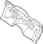 679001LA0A - Body: Rear Insulator for Infiniti Image