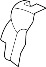 886111LL0A - Body: Seat Back Pad for INFINITI: QX56, QX80 Image