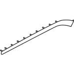 FB5Z78239A00DA - Body: Trim Molding for Ford: Explorer, Police Interceptor Utility Image