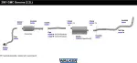52269 - : Exhaust Pipe 2.25" Outlet (OD) for Walker Exhaust Image