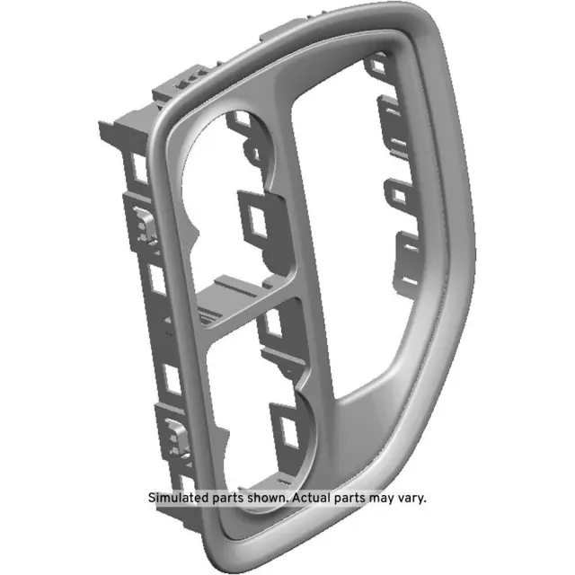 84266587 - Body: Trim Bezel for Chevrolet: Silverado 1500, Silverado 1500 LTD, Silverado 2500 HD, Silverado 3500 HD | GMC: Sierra 1500, Sierra 1500 Limited, Sierra 2500 HD, Sierra 3500 HD Image