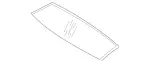 1667800321 - Body: Glass for Mercedes-Benz Image