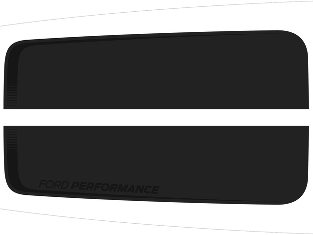 NB5Z6320000A - Exterior: Performance Dual Hood Stripe Graphics Kit for Ford: Explorer Image