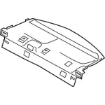 BG1Z5446668BA - Body: Pkg Tray Trim for Ford: Taurus Image