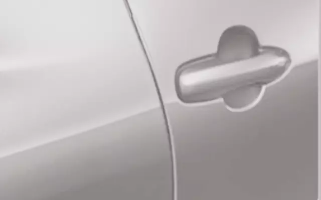 PT9364716004 - Exterior: 2017-2022 Toyota Prius Prime - Door Edge Guards, Titanium Glow for Toyota: Prius Prime Image