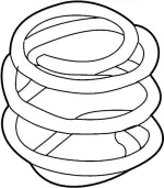 540103JV1B - : Coil Spring for INFINITI: JX35, QX60 Image