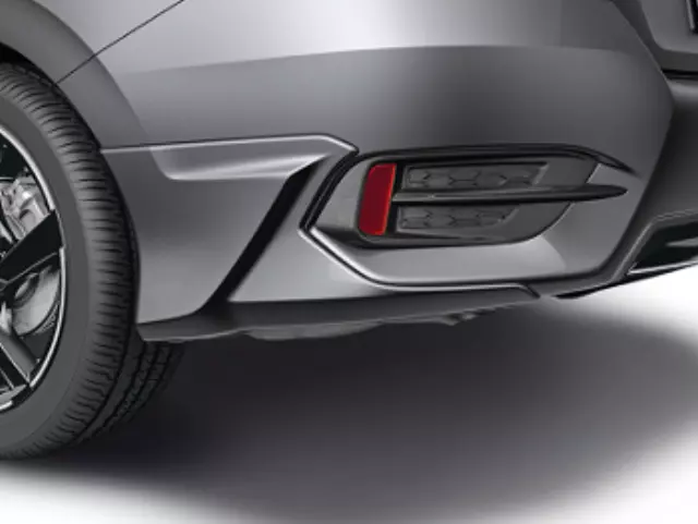 8F03TBA151 - Exterior: 2016-2021 Honda Civic - Spoiler Rear Under-Body *NH830M* (Lunar Silver Metallic) for Honda: Civic Image