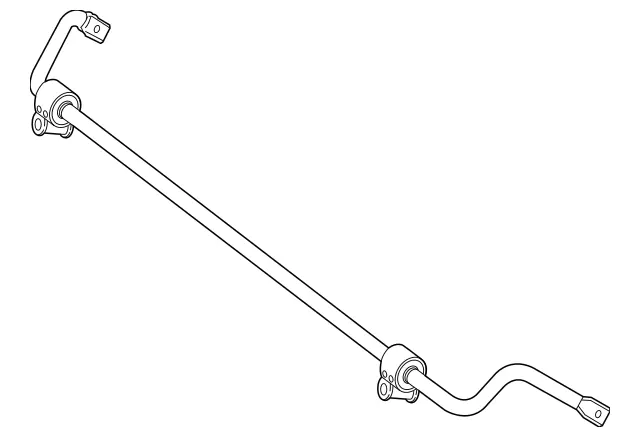 206320570364 - : Tubular Torsion Bar for Mercedes-Benz Image