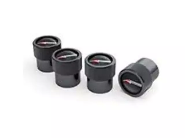 Valve Stem Caps - A-Spec - Black - Acura (08W48-PL4-200B)