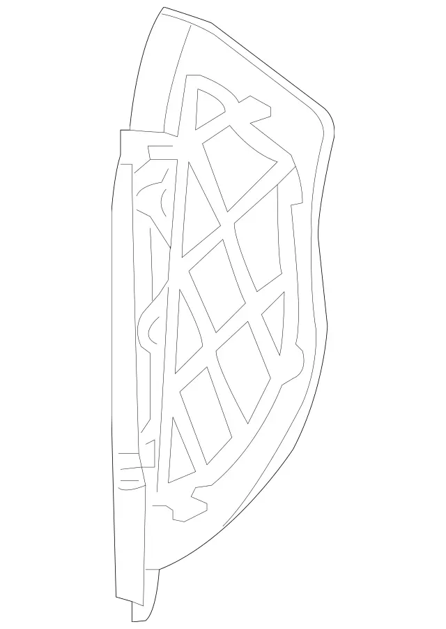 21968001397G50 - Body: End Cap for Mercedes-Benz Image