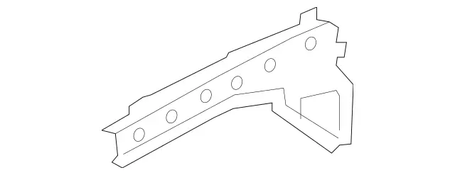 176630124064 - Side Panels: Longitudinal Member for Mercedes-Benz Image