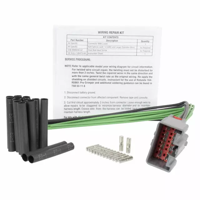 KU2Z14S411RA - : Wire Assembly for Ford Image