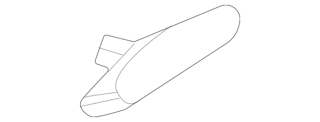 1678252600 - Rear Doors: Light Guide for Mercedes-Benz: GLE350, GLE450e, GLE580, GLS450, GLS580, GLS63 AMG, Maybach GLS600 Image image