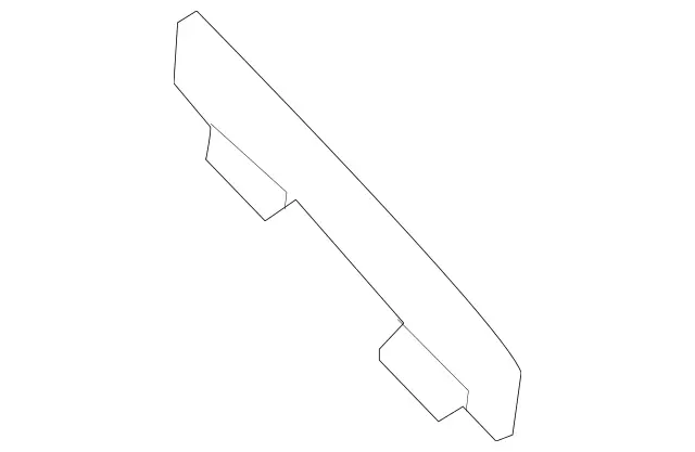 1678857405 - Attachment Parts: Trim Bar for Mercedes-Benz: GLS450, GLS580, GLS63 AMG Image image