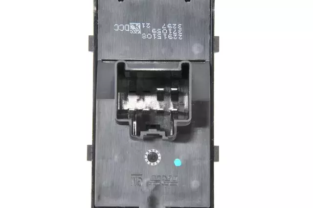 22915108 - : Jet Black Front Passenger Side Door Window Switch for GM Image