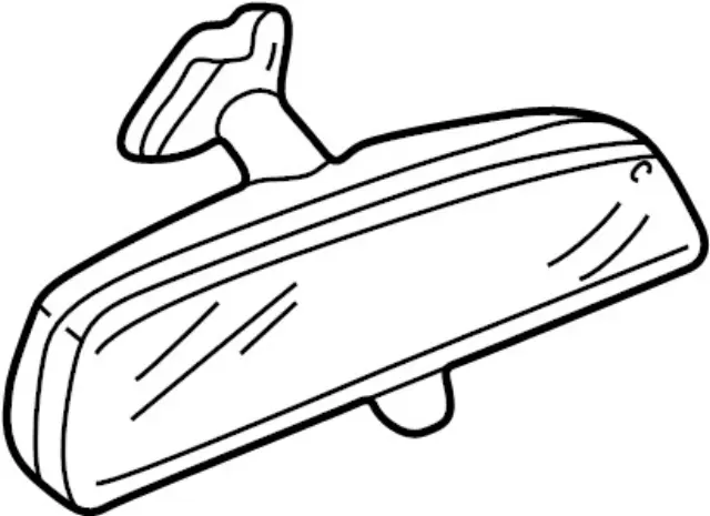 Mirror Inside - Infiniti (963219Y00D)