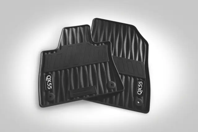 T99E15VG1A - Interior: All-Season Floor Mats - (Rubber / Black) for Infiniti Image