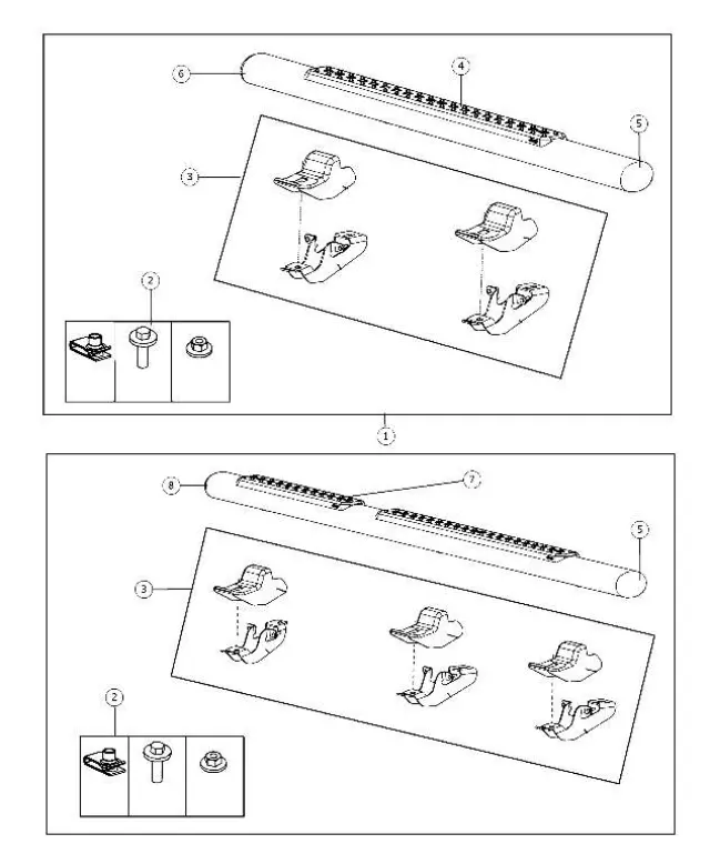 SEAT ADJUSTER - END CAP  68238632AA - Mopar (68238632AA)