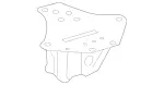 9063102558 - Body: Reinforced Bracket for Mercedes-Benz: Sprinter 3500, Sprinter 3500 XD, Sprinter 4500 Image image