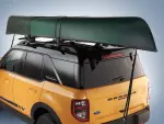 VKB3Z7855100D - Hauling: 2020-2025 Ford - Canoe Carrier - Rack-Mounted for Ford: Bronco, Bronco Sport, E-350 Super Duty, E-450 Super Duty, EcoSport, Edge, Escape, Expedition, Explorer, F-150, F-250 Super Duty, F-350 Super Duty, F-450 Super Duty, F-550 Super Duty, Maverick, Ranger Image