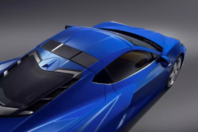 84400538 - : Visible Carbon Fiber Roof Bow With Elkhart for Chevrolet: Corvette Image