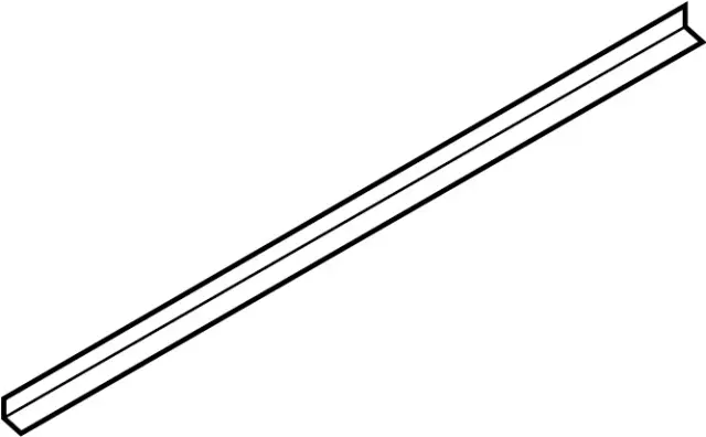 828341CA0A - Body: Belt Weather-strip for INFINITI: FX35, FX37, FX50, QX70 Image