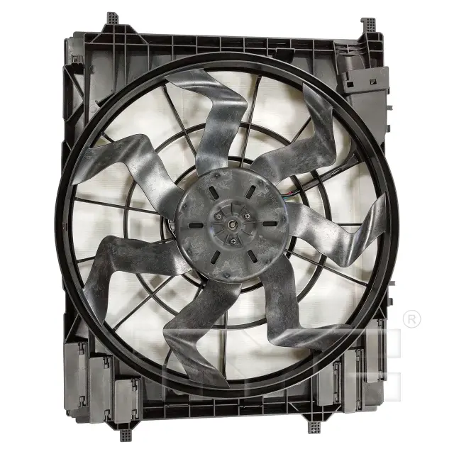 624890 - Cooling Systems: TYC Dual Radiator and Condenser Fan Assembly for TYC Image