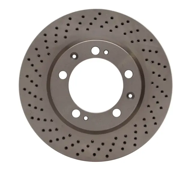 62002025D - Brakes &amp; Brake Parts: Disc Brake Rotor - Drilled for DYNAMIC FRICTION Image