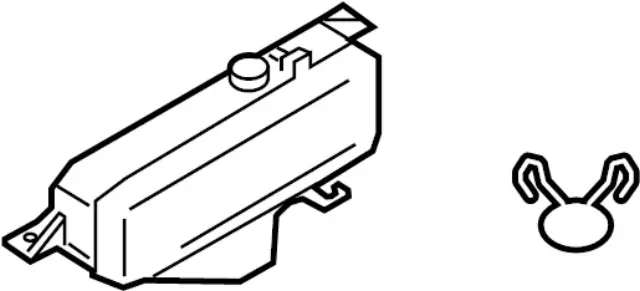217101MA0B - Cooling System: Reservoir Tank for INFINITI: Q70, Q70L Image
