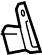 876175CA0A - Body: Release Lever for Infiniti Image