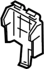 24345AD010 - : Positive Cable Cover for Infiniti Image