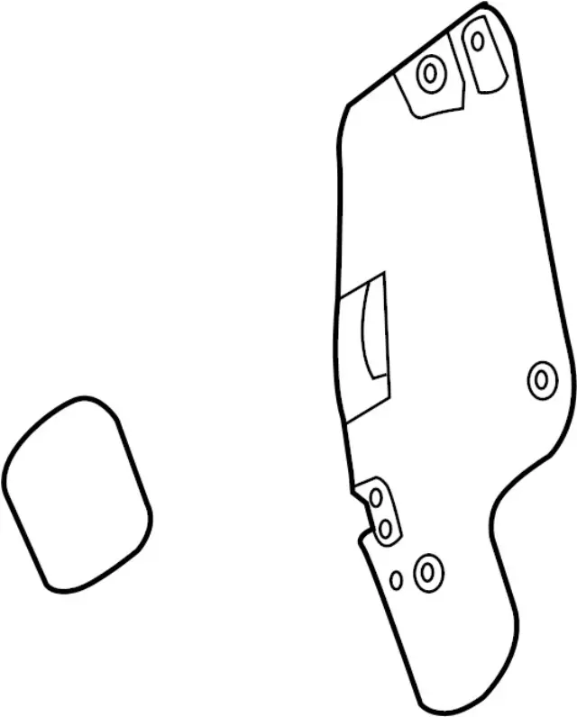 808616SA0A - Body: Water Shield for INFINITI: QX60 Image