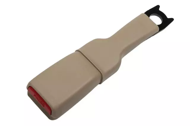 19256238 - : Light Cashmere Passenger Seat Belt with Buckle for GM Image