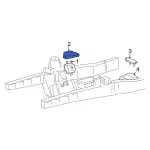 F67Z6030AA - Engine: Motor Mount Bracket for Ford: Explorer | Mercury: Mountaineer Image