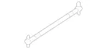 2037580023 - : Shift Rod for Mercedes-Benz: C32 AMG, C55 AMG, CLK320, CLK350, CLK500, CLK55 AMG Image