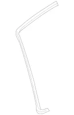 1636901098 - Covering and Lining: Seal for Mercedes-Benz Image