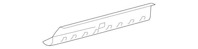2136105302 - Substructure: Longitudinal Member for Mercedes-Benz: AMG GT 43, AMG GT 53, AMG GT 63, AMG GT 63 S, AMG GT 63 S E Performance, CLS450, CLS53 AMG, E300, E350, E43 AMG, E53 AMG, E63 AMG S Image image