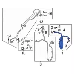 NL1Z19A834B - HVAC: Liquid Line for Ford: Expedition | Lincoln: Navigator Image