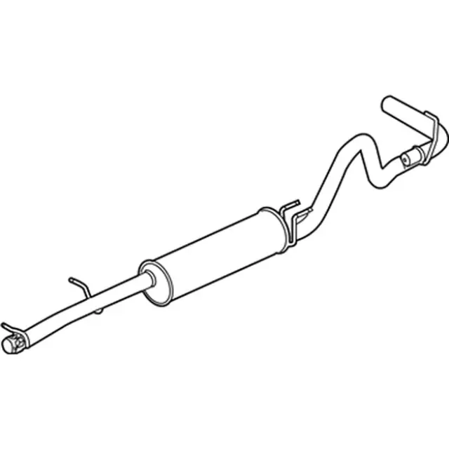 9C2Z5230C - Exhaust: Muffler &amp; Pipe for Ford: E-150, E-250 Image
