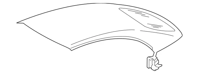 2077700100 - Soft Top: Parts Kit, Soft Top for Mercedes-Benz: E550 Image