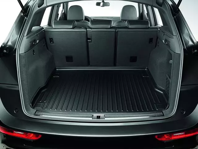 8R0061180 - : All-Weather Cargo Mat - Black for Audi: Q5, SQ5 Image
